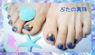 ネイル 林 珠里のネイルデザイン