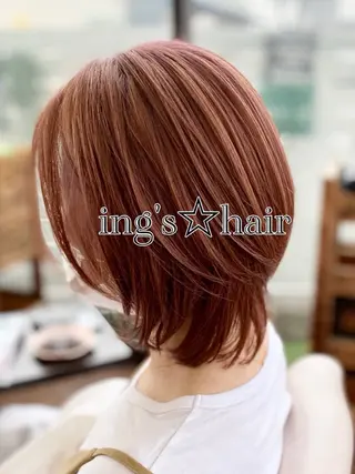 ミディアム ing's・hair イングス・ヘアーのヘアスタイル
