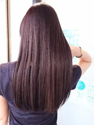 ロング カラー 鈴木 いづみのヘアスタイル