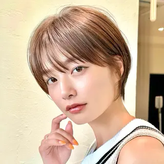 ショート カラー 無料ショートモデル 募集中/ユッティーのヘアスタイル