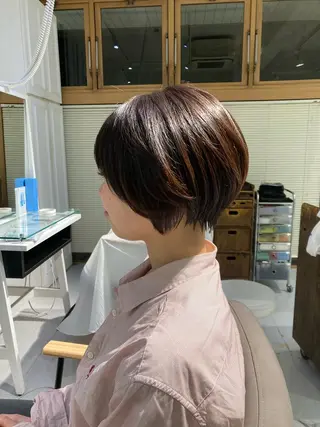 ショート 🫧ゆうき🪽 髪質改善/ハイライトのヘアスタイル