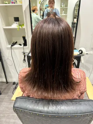 セミロング 片平 帆香のヘアスタイル