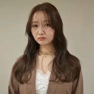 ロング 江本真由香 透明感/艶カラー🍃のヘアスタイル