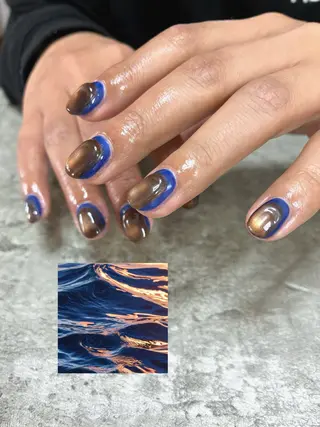 ネイル shiki_nail 🪐のネイルデザイン