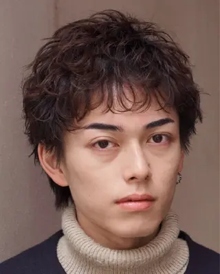 パーマ メンズ 仙台フェザーパーマ/ fifth/遠藤楓雅のヘアスタイル