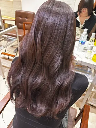 セミロング 髪質改善/まつパ👀 himari🌻のヘアスタイル