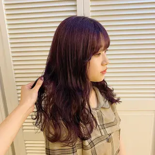 セミロング カラー GO TODAY SHAiRE SALON 町田店所属・🫧大森 知夏🫧のヘアスタイル