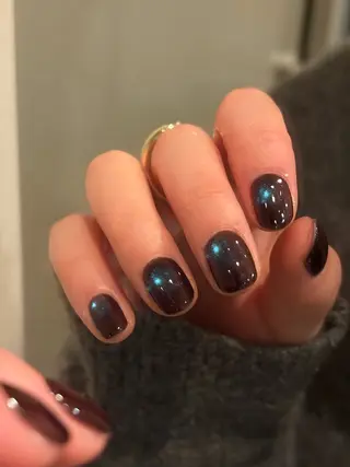 ネイル nail salon HAZY所属・HAZY☁️長堀橋 |ショートネイル🧸のネイルデザイン