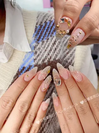 ネイル ラベンダー💖日暮里 ルル💖ネイルのネイルデザイン