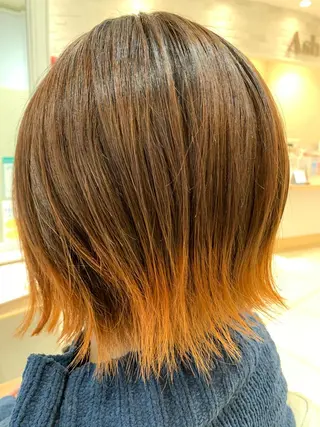 ミディアム 鈴木 華枝のヘアスタイル