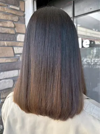 セミロング カラー ハイトーン/韓国風/ 艶髪/吉祥寺のヘアスタイル