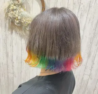 ショート カラー ヘアアレンジ 古沢 みづきのヘアスタイル