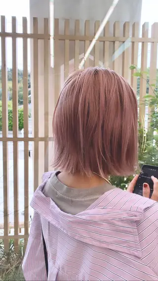 ショート hair room  和所属・藤田 沙織のヘアスタイル