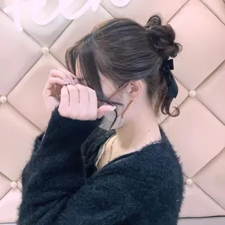 ロング ヘアアレンジ 🎀ふわふわアイドル ヘアメ🎀AYANEのヘアスタイル