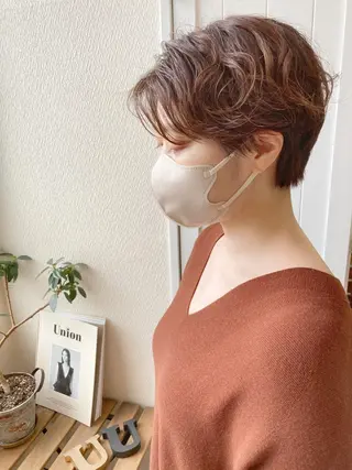 ショート カラー 小木曽智美 /ボブ/ショートのヘアスタイル