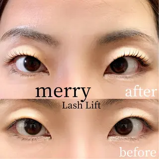 マツエク・マツパ merry Lash Liftのマツエク・マツパデザイン