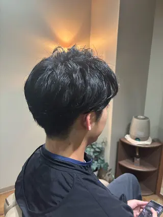 パーマ メンズ reve所属・生川 流好のヘアスタイル