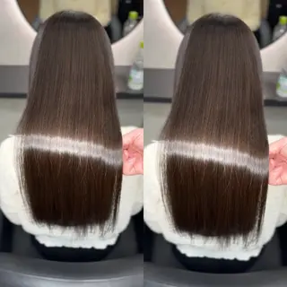 ロング カラー 新宿/髪質改善/ 縮毛矯正/松永ゆいのヘアスタイル