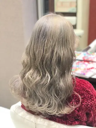 ロング カラー ヘアアレンジ 渡辺　亮/ 白髪ぼかし/髪質改善のヘアスタイル