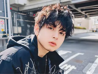 パーマ メンズ mio .mu-se 藤ヶ丘のヘアスタイル