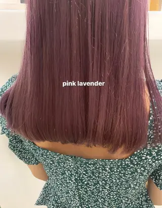 セミロング 顔周りレイヤー 🎀マリノのヘアスタイル