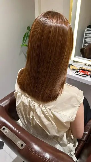 ミディアム EKOLU所属・髪質改善サロン🫧 戎谷栞菜のヘアスタイル