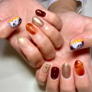 ネイル 0203ムニムサン 💙Airiのネイルデザイン