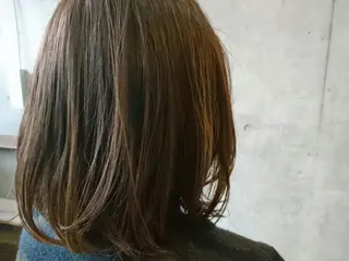 ミディアム カラー 小田川 竜也のヘアスタイル