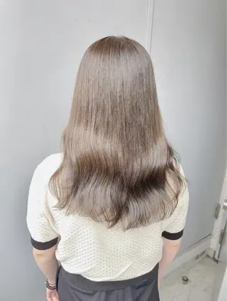 ロング カラー ベージュカラー💖 やすひろのヘアスタイル