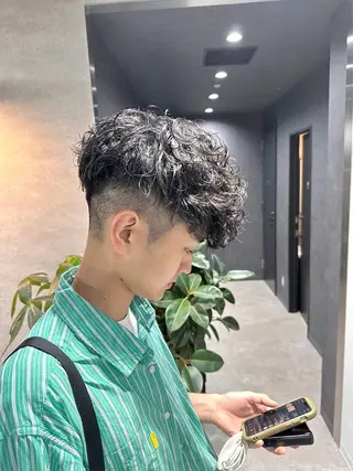 パーマ メンズ メンズ特化 🌟YURA🌟のヘアスタイル