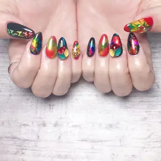 ネイル 個室ネイルサロンDolly  Girl〜ドーリーガール〜所属・DollyGirl KYOKOのネイルデザイン