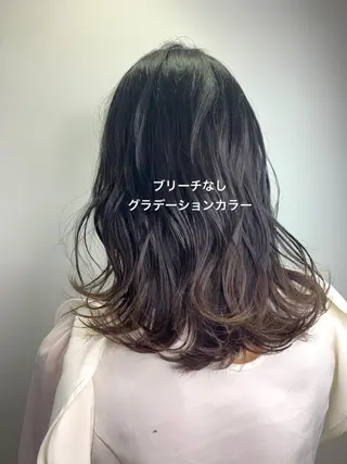 ミディアム カラー SALOWIN神戸三宮店所属・【美髪を叶える】中谷 彰宏（アキ)のヘアスタイル