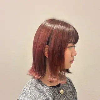 ショート Lolonois 野田阪神店所属・艶カラー/似合わせ カット/あじゅ🎀のヘアスタイル