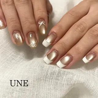 ネイル UNE.【ユヌ】 Jr.NANAのネイルデザイン