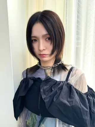 ミディアム 小森 祐希のヘアスタイル