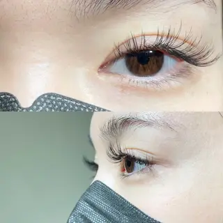 マツエク・マツパ Aim NAIL&EYELASH.BROW立花店所属・Aim立花店 Mihoのマツエク・マツパデザイン