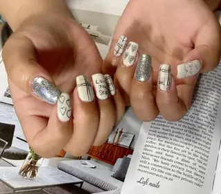 セミロング ネイル Lofi nails ゆきこのネイルデザイン