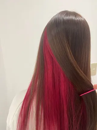 ロング カラー AIR銀座 園田萌華のヘアスタイル