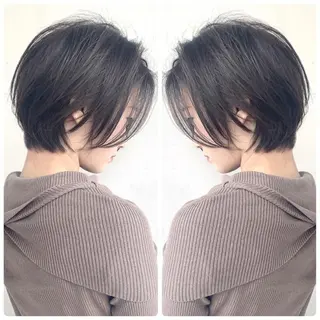 ショート 京都大人女性ショート 徒歩1分/秋山のヘアスタイル