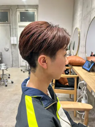 メンズ 透明感カラー🫧植松 真菜のヘアスタイル