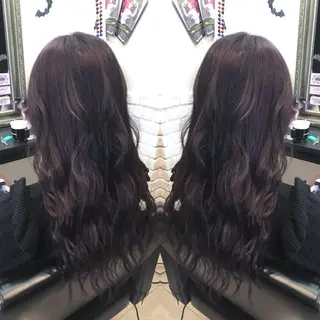 ロング カラー 💓シールエクステ ルミエールのヘアスタイル