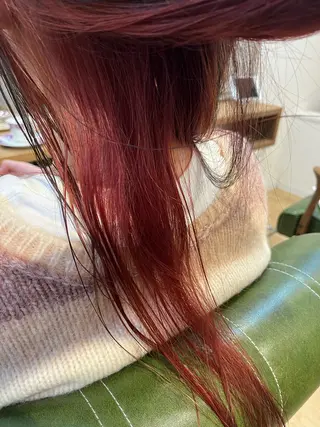 ロング カラー 西村 雄介のヘアスタイル