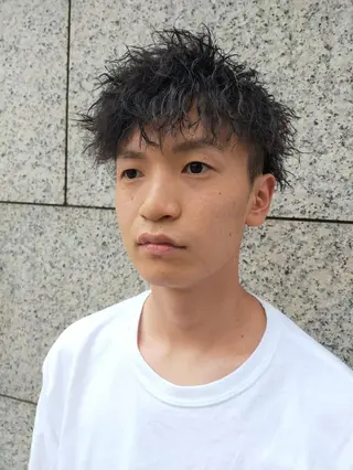ショート メンズ HIRO銀座仙台店所属・山並 つばさのヘアスタイル