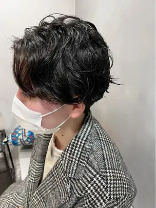 ショート モテ髪🌈細矢 森平のヘアスタイル