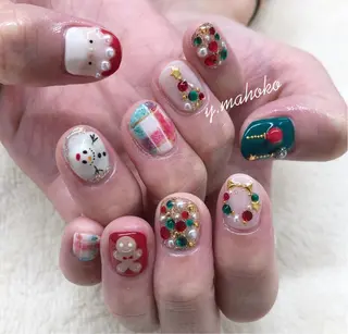 ネイル She nail studio 原宿所属・パラジェル有/ スカルプ/mahoのネイルデザイン