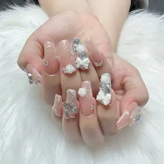 ネイル 🎀nana🫧 ワンホンネイル🎀のネイルデザイン