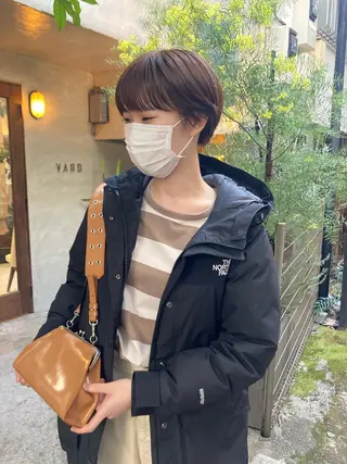 ショート 金田 夏野のヘアスタイル