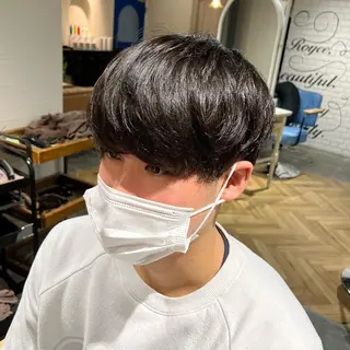 ミディアム メンズ umber  royce所属・🫟メンズスタイル 特化型マナ🫟のヘアスタイル