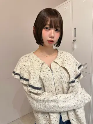 ショート ショートボブ募集 ハグのヘアスタイル
