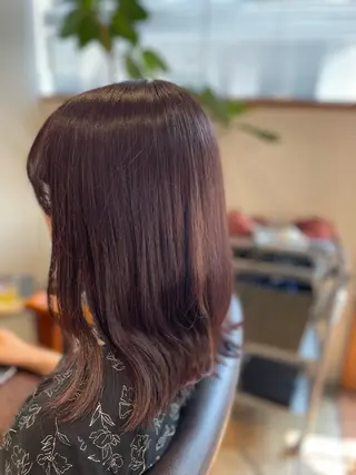 ミディアム カラー 後藤 千里のヘアスタイル